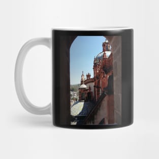 taxco temple and architectural panoramic view ecopop photograph Mug